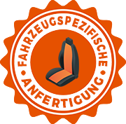 Fahrzeugspezifische Anfertigung der Autositzbezüge
